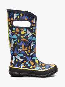 BOGS Kid's Rainboot Sparse Geo - Navy Multi