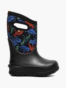 BOGS Kid's Neo-Classic Real Dino - Black Multi